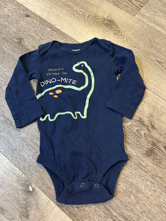 18 month onesie - dinosaurs