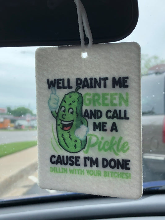 Pickle- Air Freshener- Car accessory - Gifts