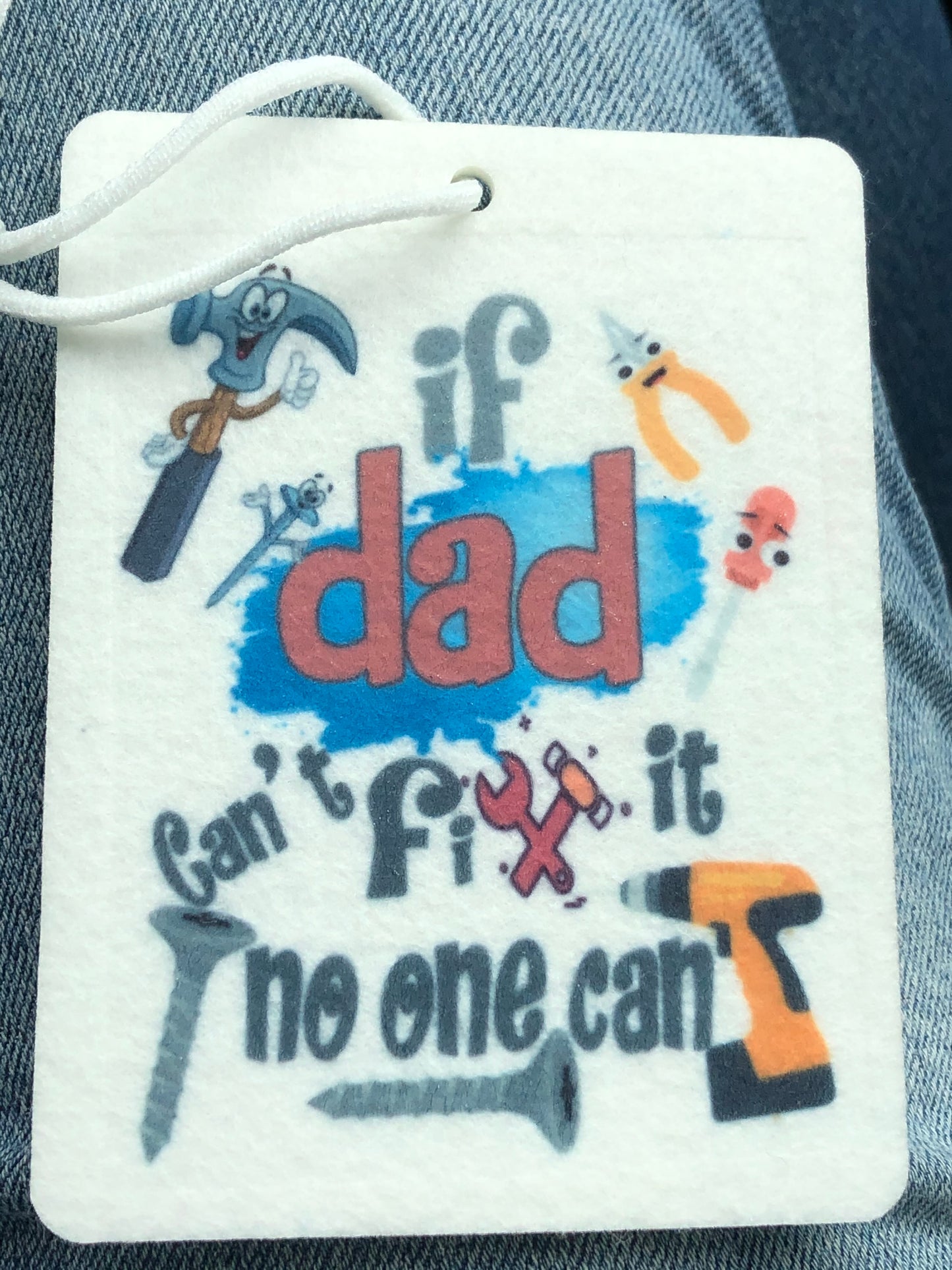 DAD - Air Freshener- Car accessory - Gifts