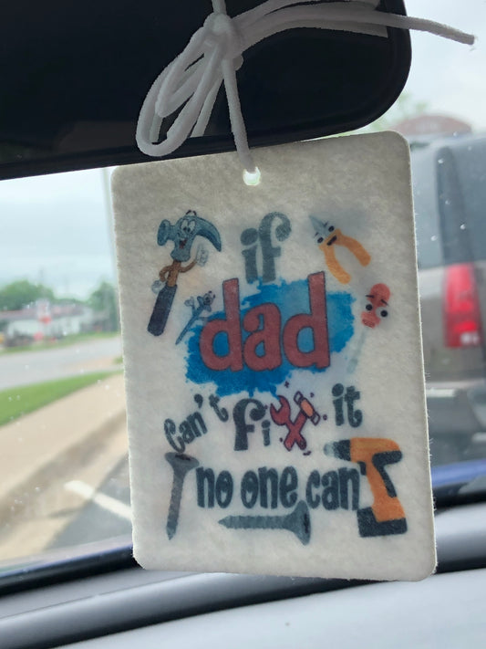 DAD - Air Freshener- Car accessory - Gifts