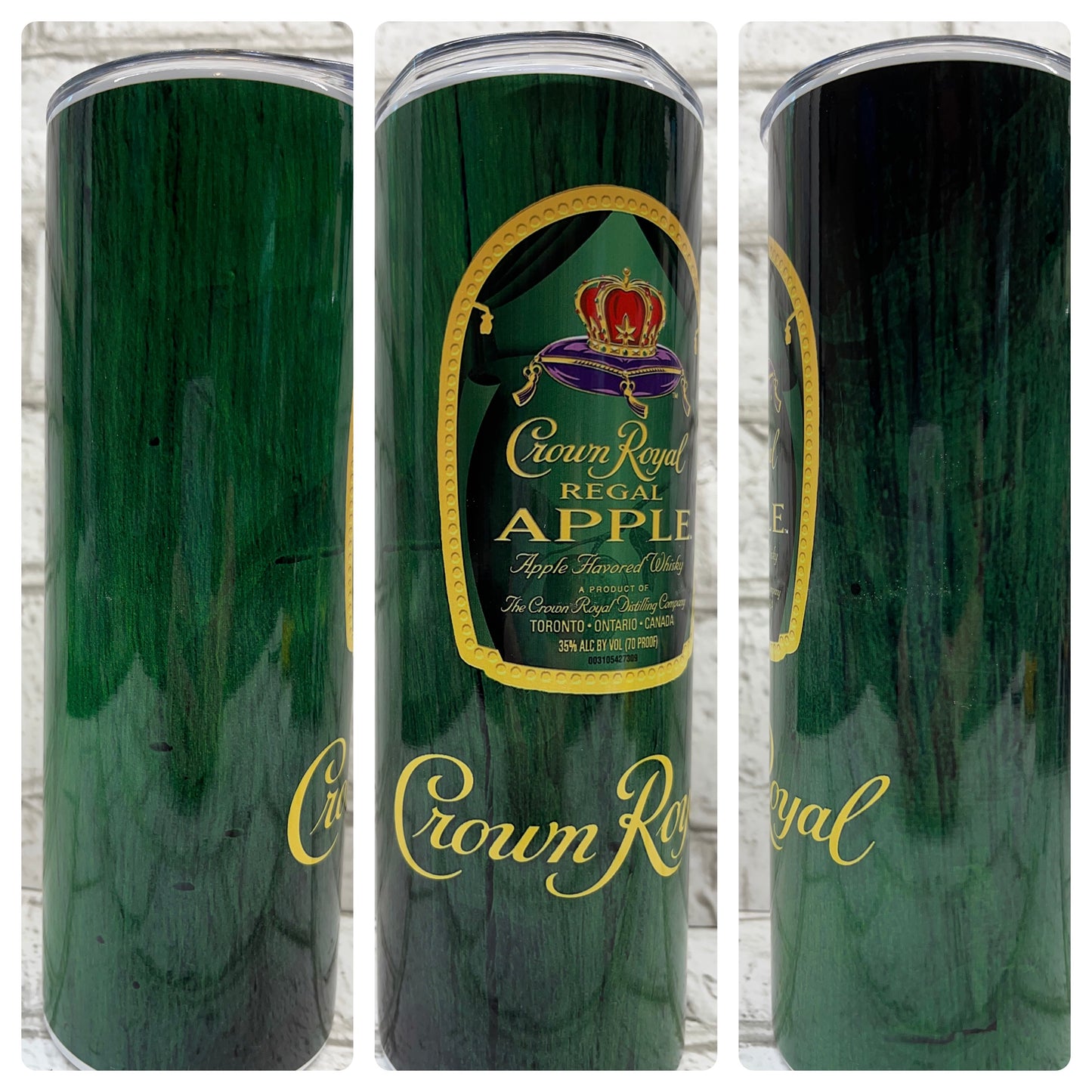 20 Ounce Skinny Tumbler - Crown Royal Apple