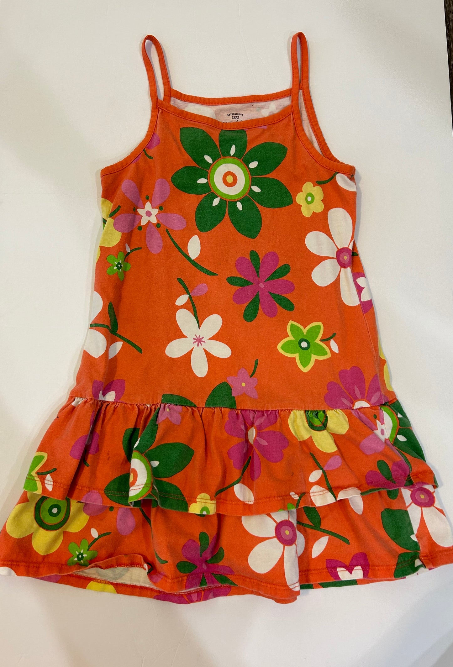 USED Little Girls 6-6X - Flowers - Faded Glory